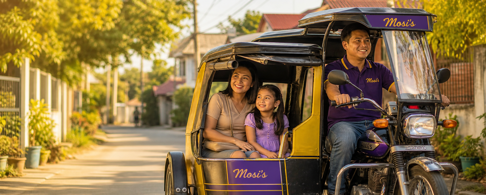 Mosi's Trike serving barangay rides